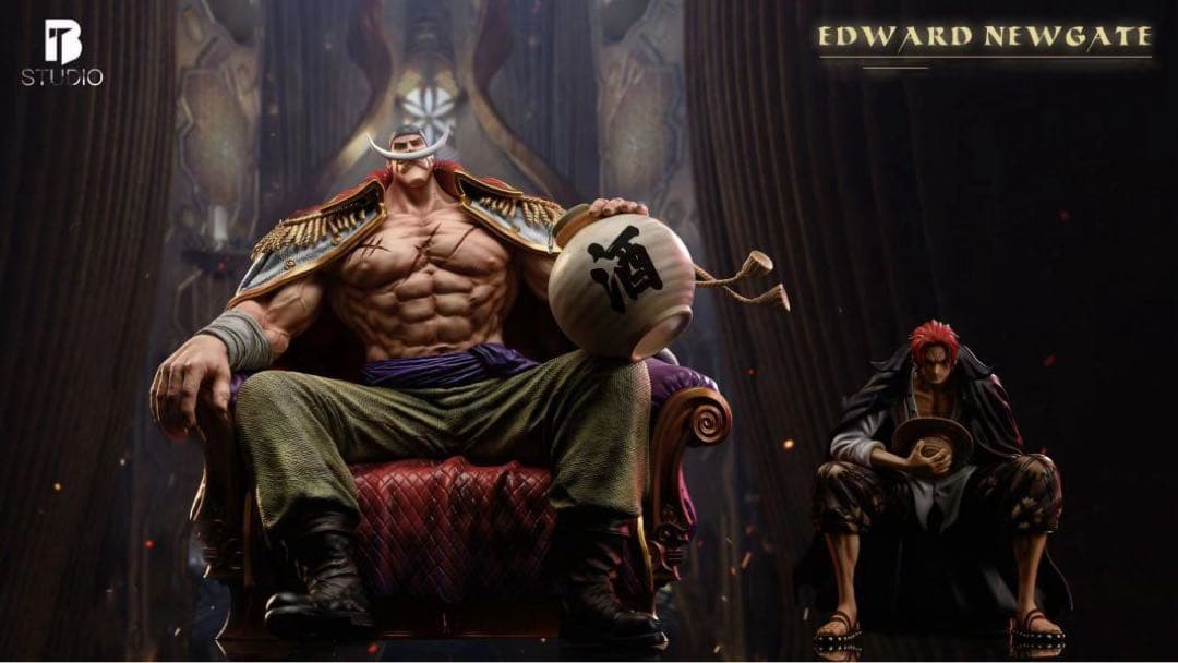 【限定値下】ワンピース 白ひげ 赤髪 フィギュア ガレキ セット