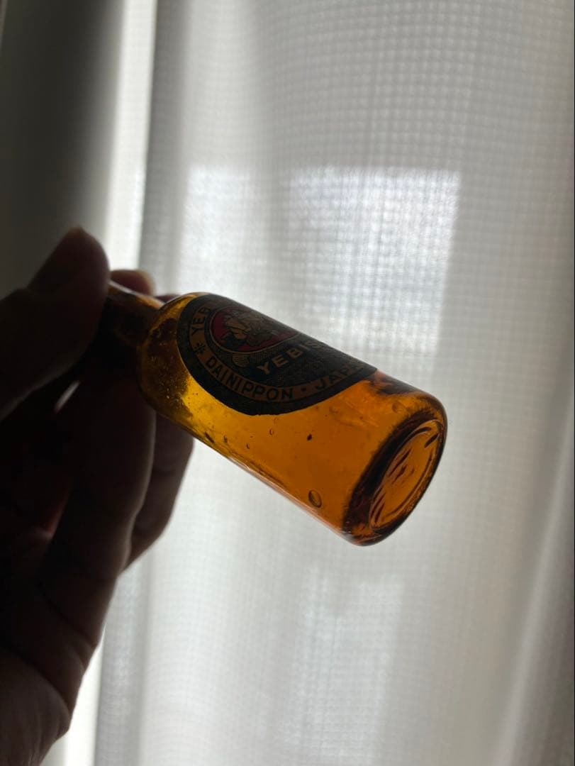 希少 ままごと ガラス エビスビール レトロ瓶 戦前 ペロペロ