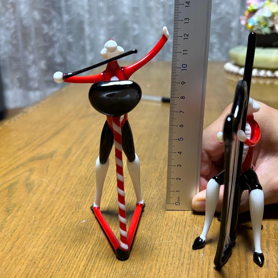 一点モノ ガラス工芸 音楽隊 オーケストラセット インテリア置物 ガラス細工