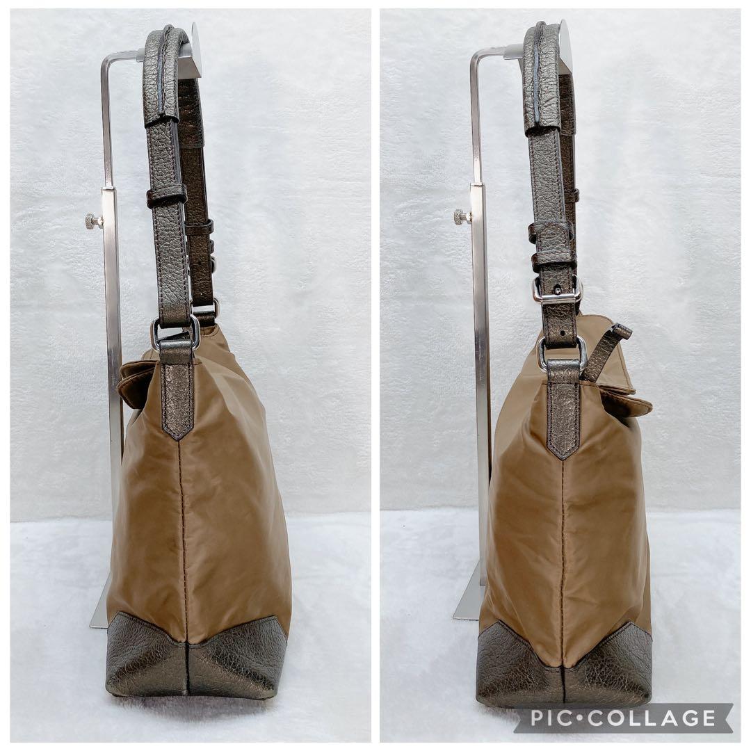 ✨美品✨BURBERRY バーバリー ワンショルダーバッグ ナイロン ロゴ