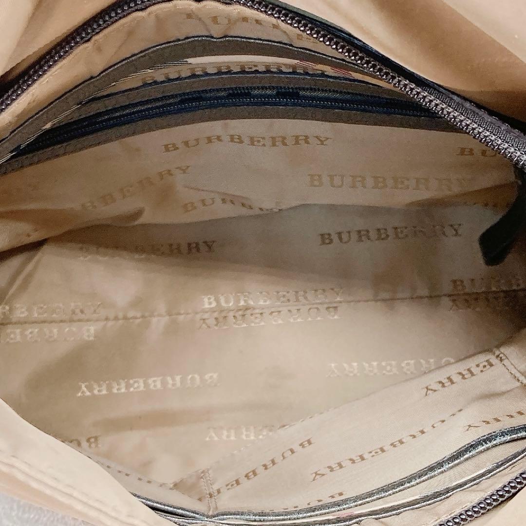✨美品✨BURBERRY バーバリー ワンショルダーバッグ ナイロン ロゴ