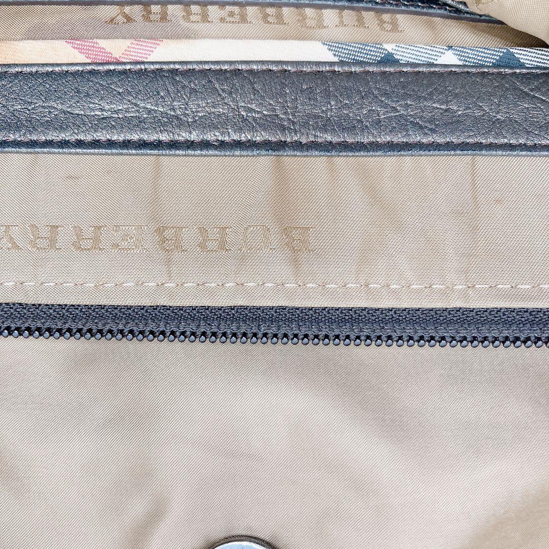 ✨美品✨BURBERRY バーバリー ワンショルダーバッグ ナイロン ロゴ