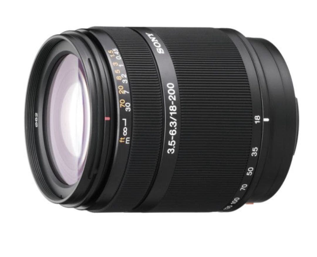【新品】SONY DT 18-200mm F3.5-6.3 ズームレンズ