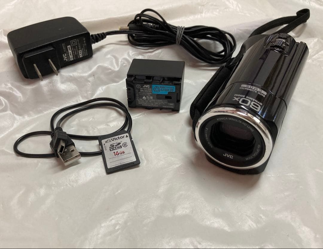 JVC ビデオカメラ Everio GZ-E241-B (量販店モデル)