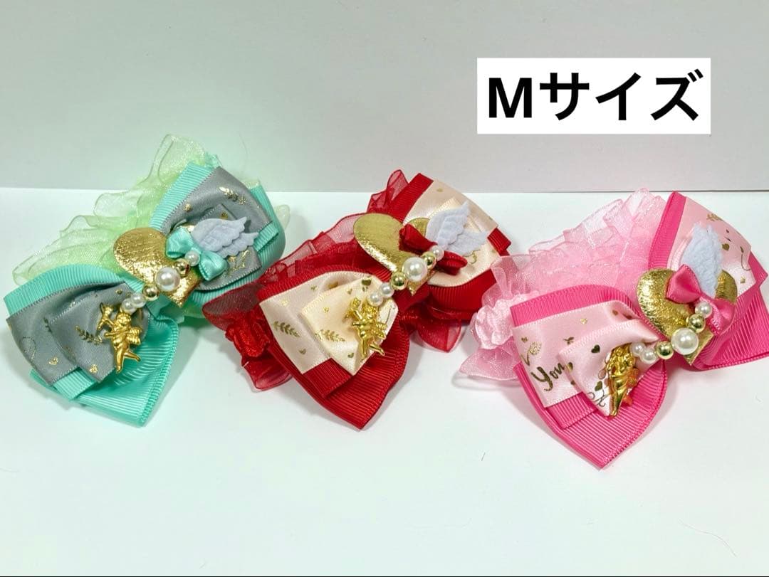 【CANNANA ペット用シュシュ】#27キューピッド(Mサイズ)