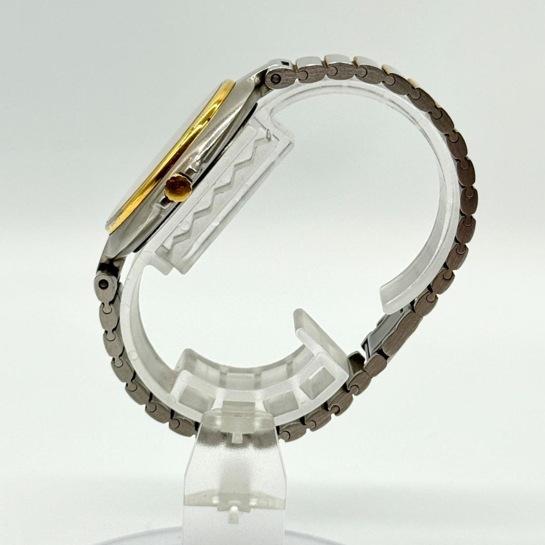 稼働品 dunhill ダンヒル 腕時計 ミレニアム デイト 黒文字盤 ３針