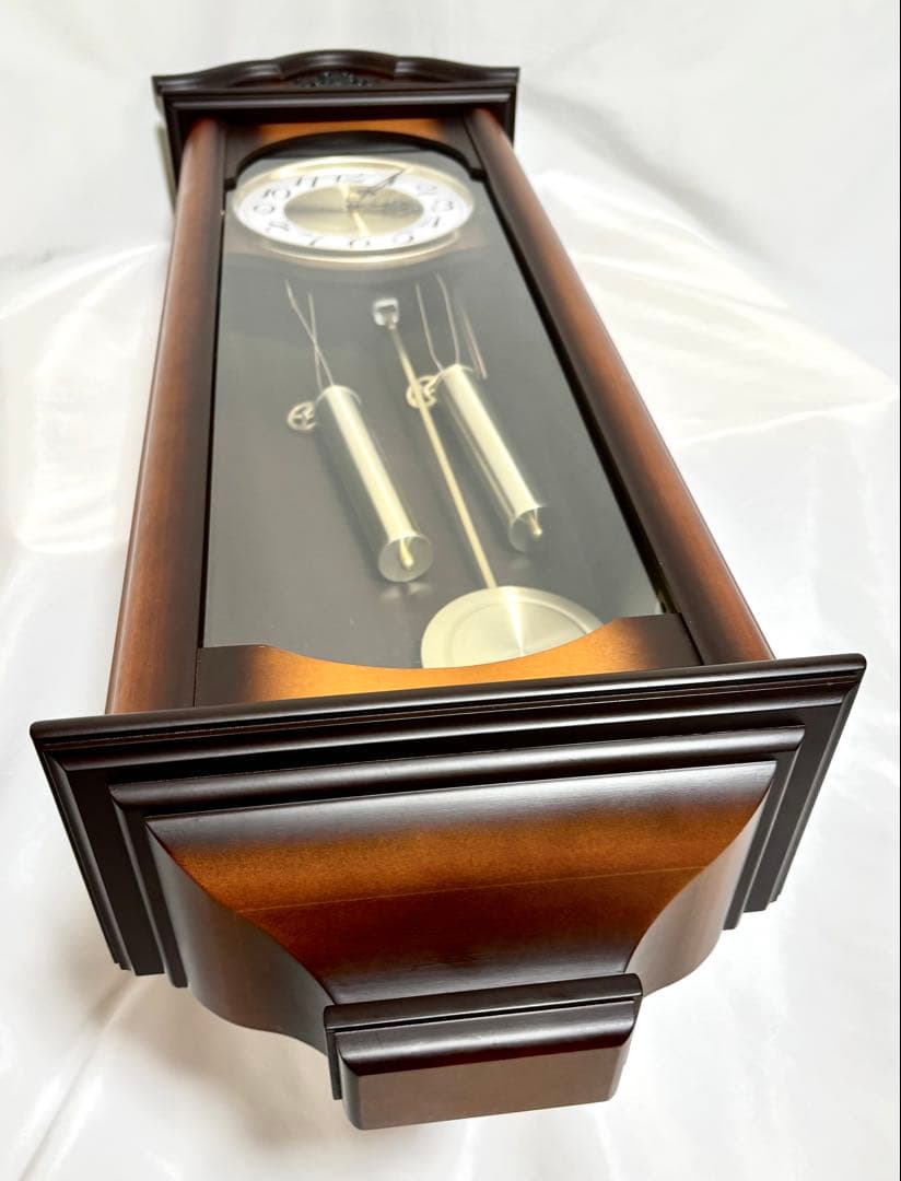 【動作品】CITIZEN 柱時計 4MJ741 HOUR STRIKE クオーツ