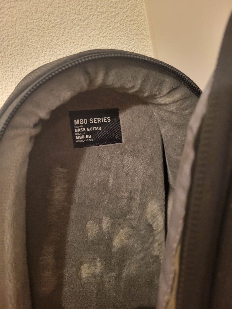 Mono / M80-EB-BLK セミハードケース エレキベース用(送料込)