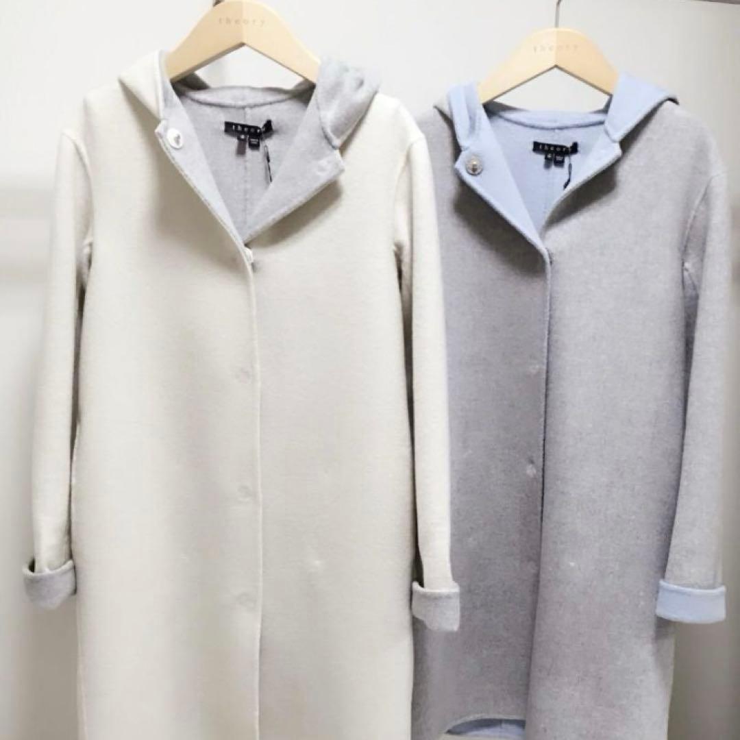 セオリーコート　カシミア混サイズP