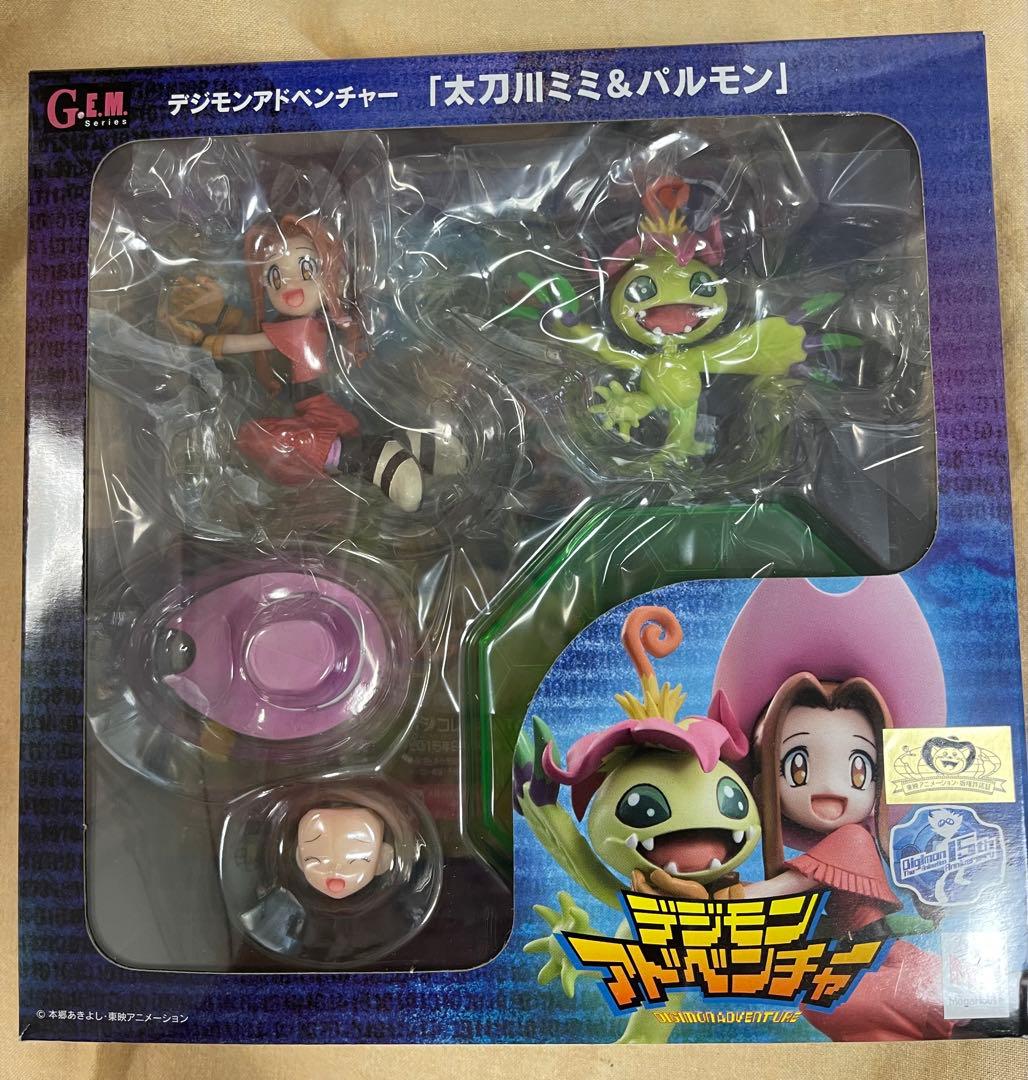 G.E.M.シリーズ　デジモンアドベンチャー ミミ&パルモン　光子郎&テントモン