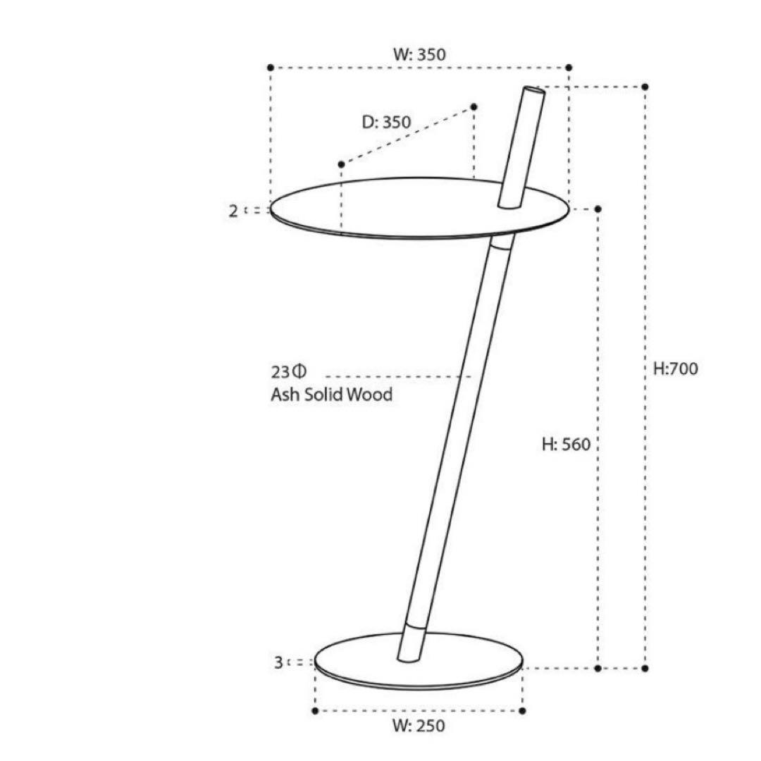 HR645 duende サイドテーブル TUBE&ROD デュエンデ