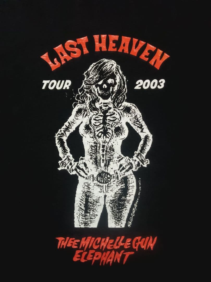 ミッシェルガンエレファント Tシャツ Mサイズ ラストヘブンツアー　チバユウスケ