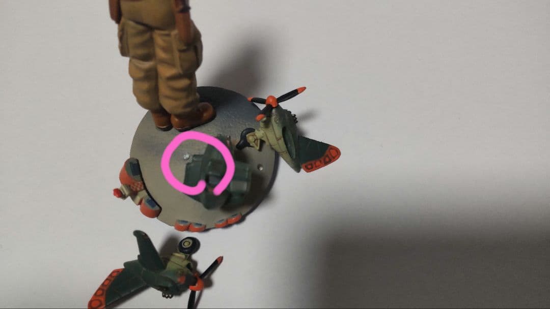 ドラゴンボールカプセル クロニクル編 ボーナスパーツ ブルマ 戦闘機