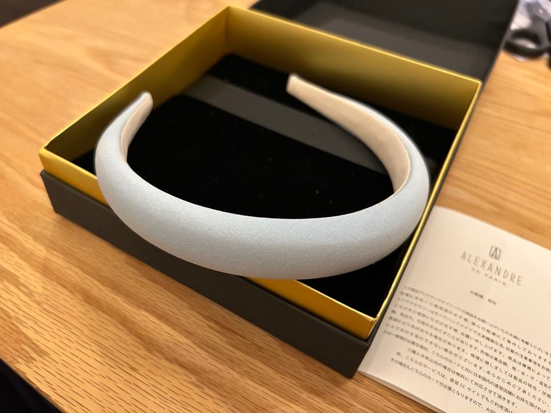 アレクサンドルドゥパリ カチューシャ （ベビーブルー）