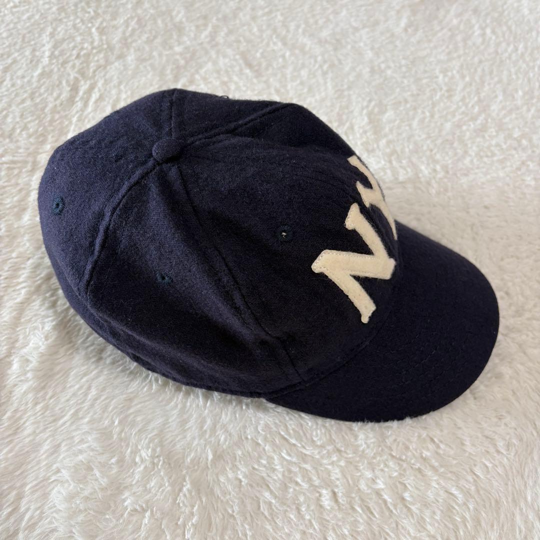 クーパーズタウン 6パネル ウールキャップ NY レア 7と1/2