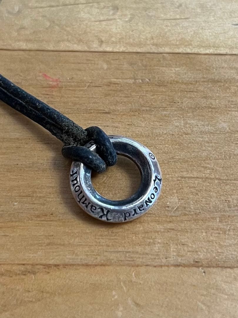 12/12まで　レナードカムホート　ネックレス ペンダントトップ＋専用ケース付