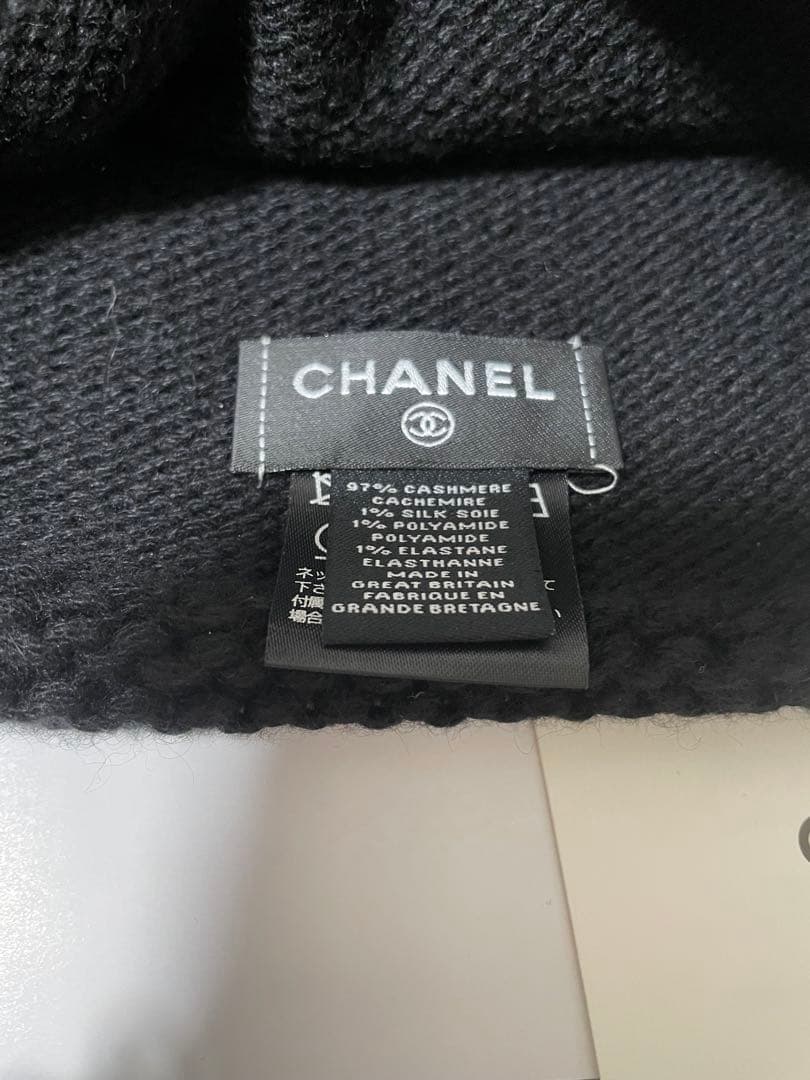 CHANEL シャネルAA9203 ココマーク カシミヤ ビーニー