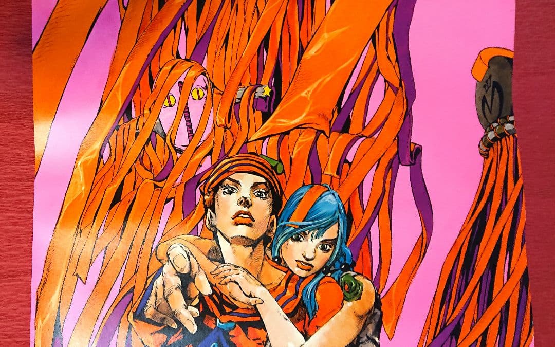 ジョジョ展 in S市杜王町 2017 B2 ポスター ジョジョリオン E