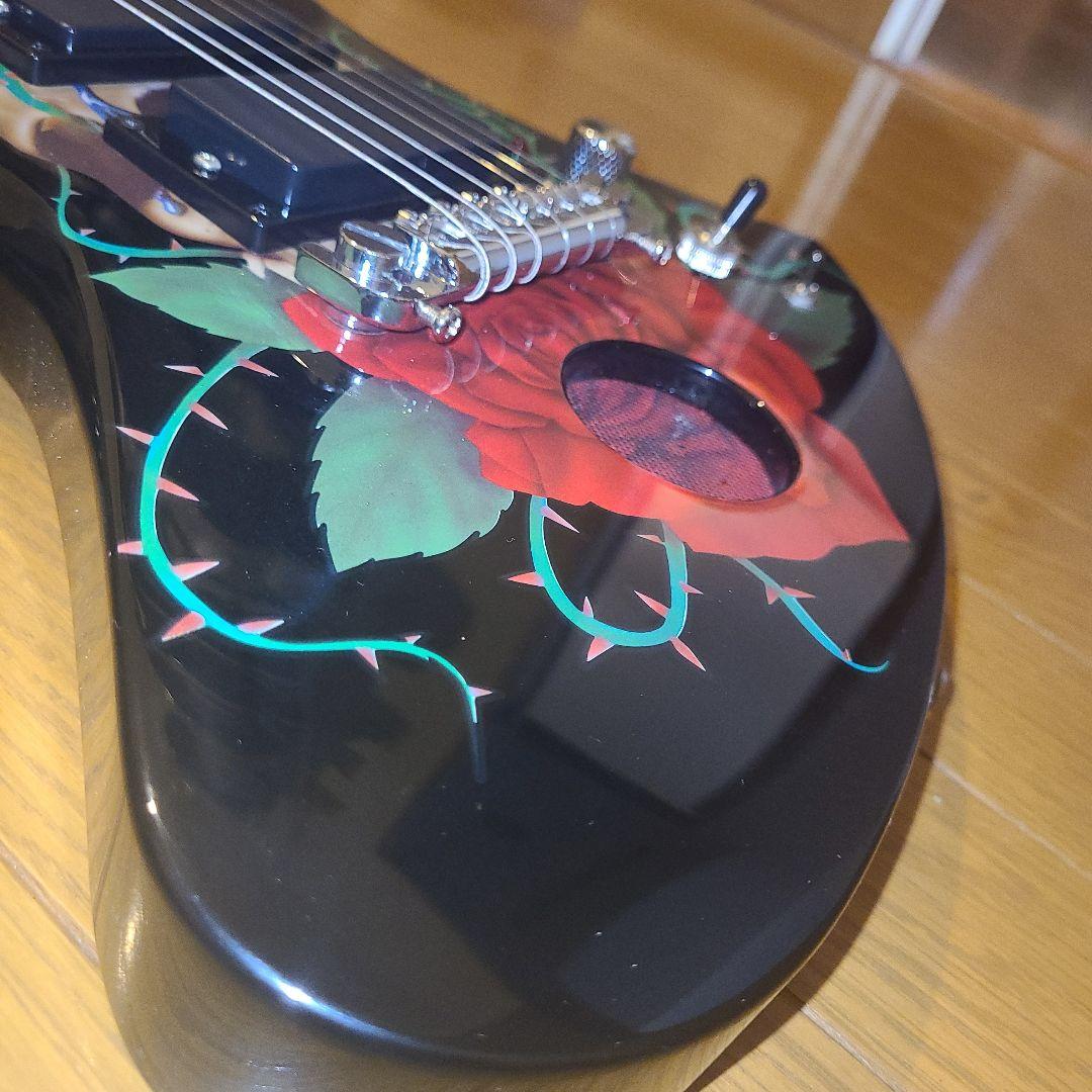 【最終値下】FERNANDES hideモデル ミニギター SKULL ROSE