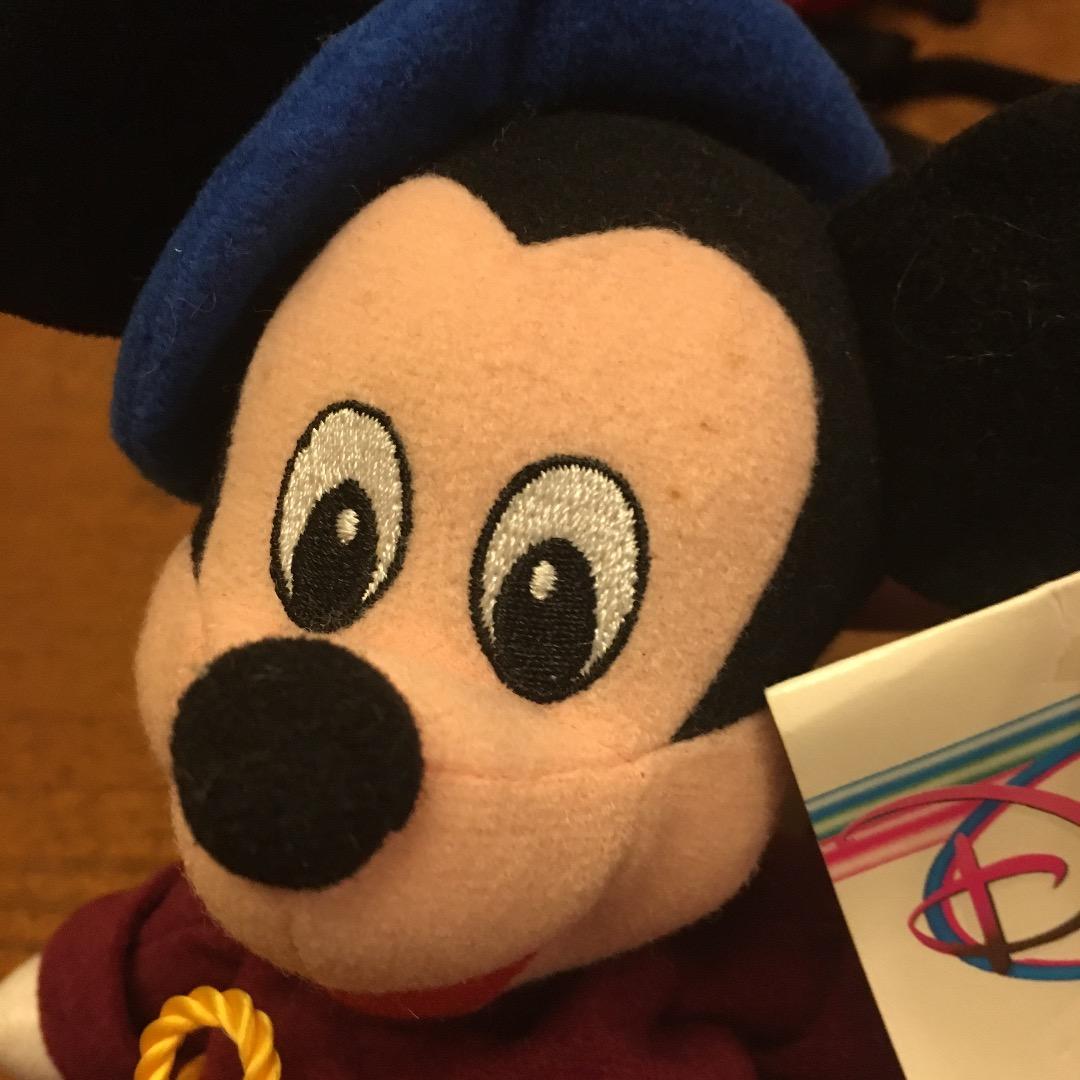 プラッシュ ぬいぐるみ ミッキーマウス ファンタジア タグ付