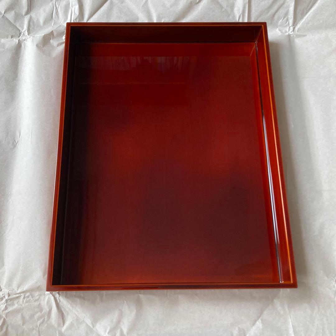 【新品未使用】飛騨春慶塗　文箱　A4版対応　手文庫　書類ケース　伝統工芸品