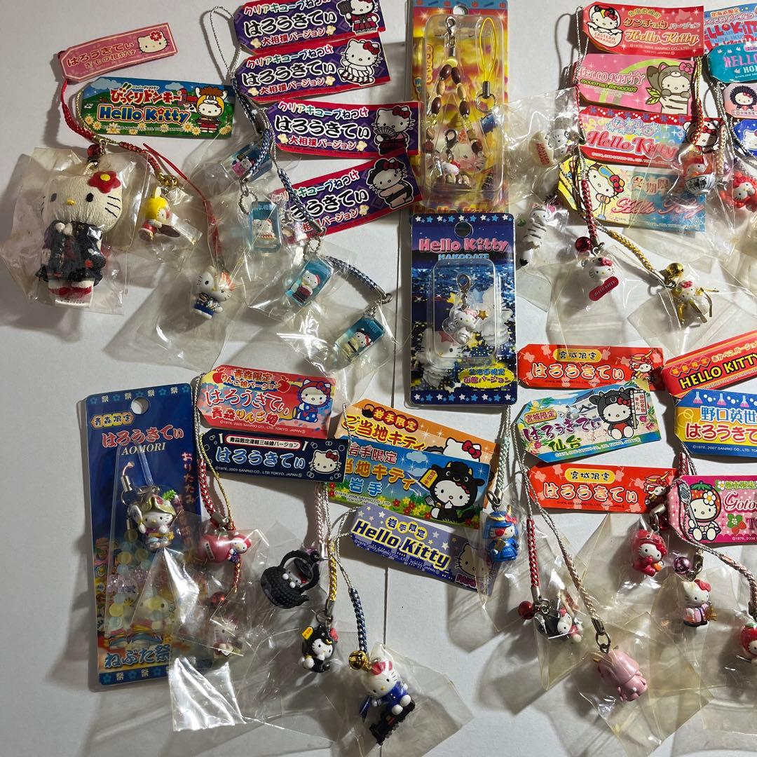 ご当地キティ 寝付け ストラップセット 激レア新品未開封