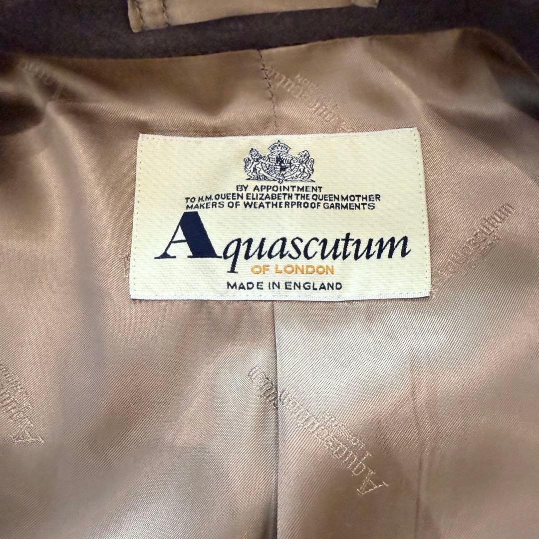 Aquascutum アクアスキュータム/チェスターコート ロング　アンゴラ混