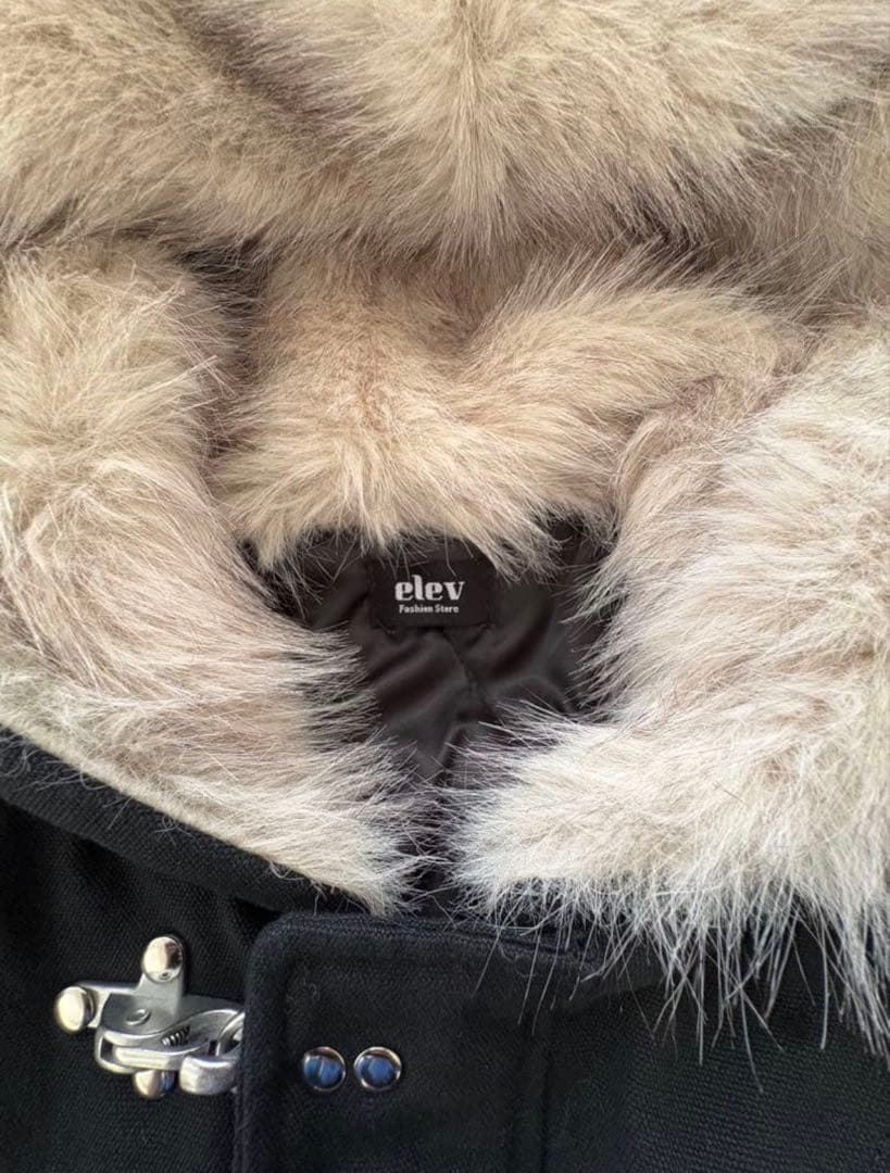 elev エレブ ファー付き ファイヤーマンジャケット