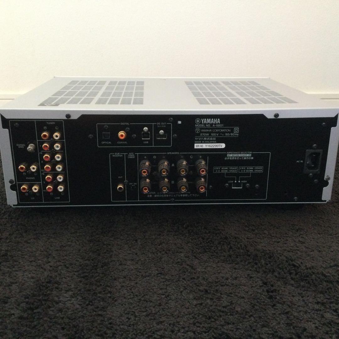 最終価格　　ヤマハ プリメインアンプ A-S801 YAMAHA 美品