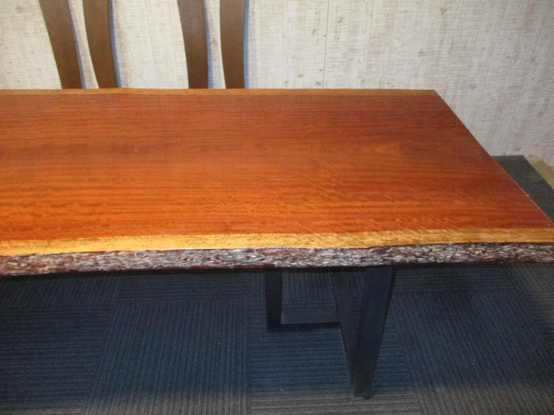 【専用】# 1234■　ブビンガ　テーブル　ダイニング　ローテーブル　座卓