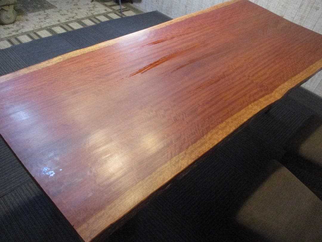 【専用】# 1234■　ブビンガ　テーブル　ダイニング　ローテーブル　座卓