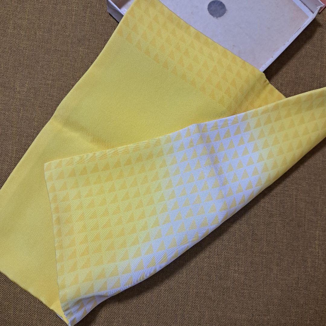 希少✨セール 茶道 裏千家 帛紗 正絹 巳年デザイン黄色 ヴィンテージ物