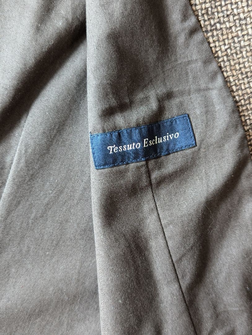 【あいさん専用】LARDINI メンズ スーツ　ベスト　ジレ ブラウン系