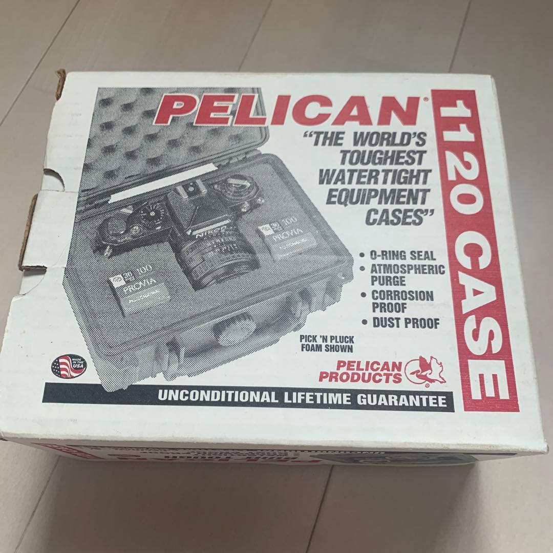 PELICAN 1120 CASE イエロー　箱付き