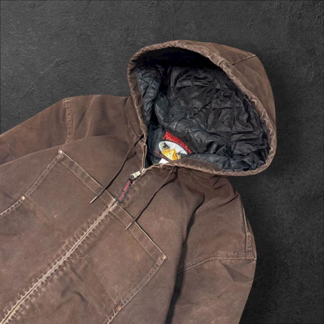 80's TOUGH DUC カナダ製 ダック地 アクティブジャケット XL