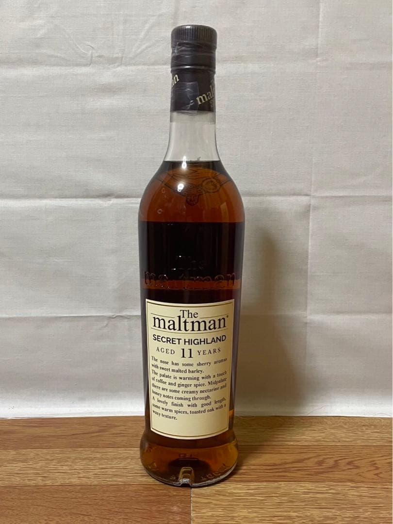 ラダーPB モルトマン シークレットハイランド11年2010 シェリーカスク