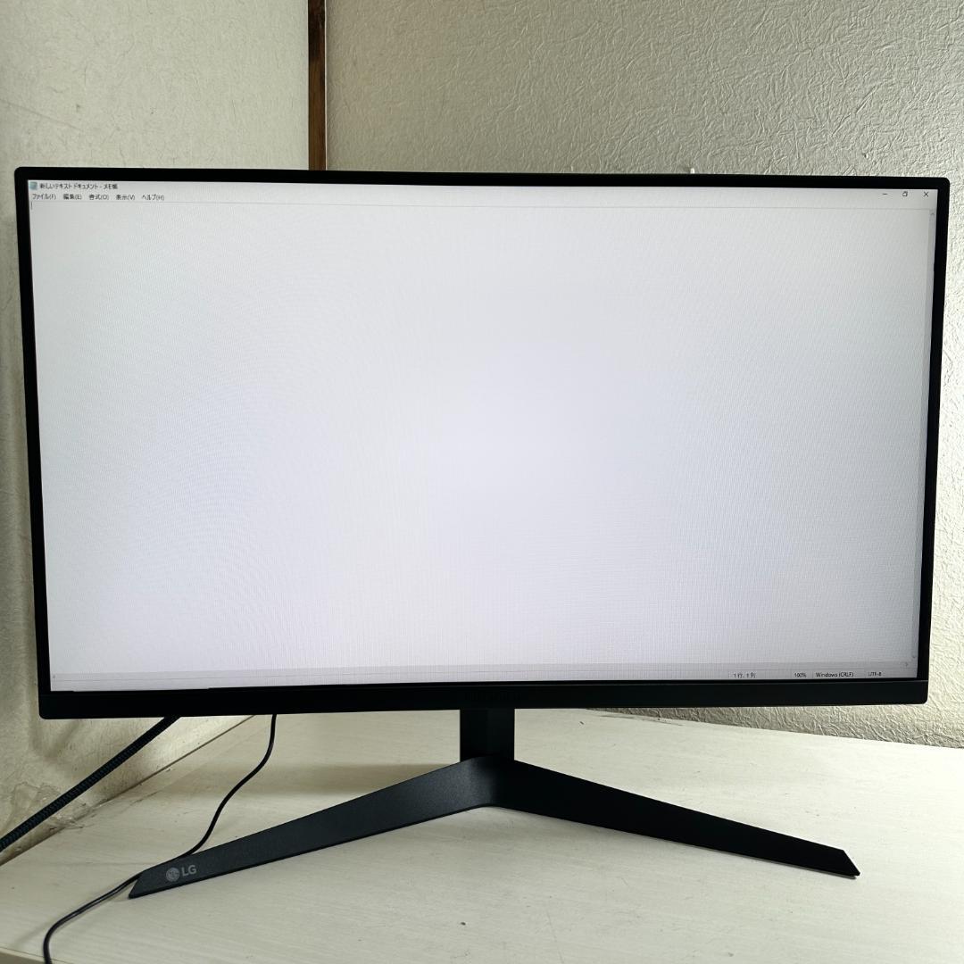 LG 165Hz対応 27インチ ゲーミングモニター