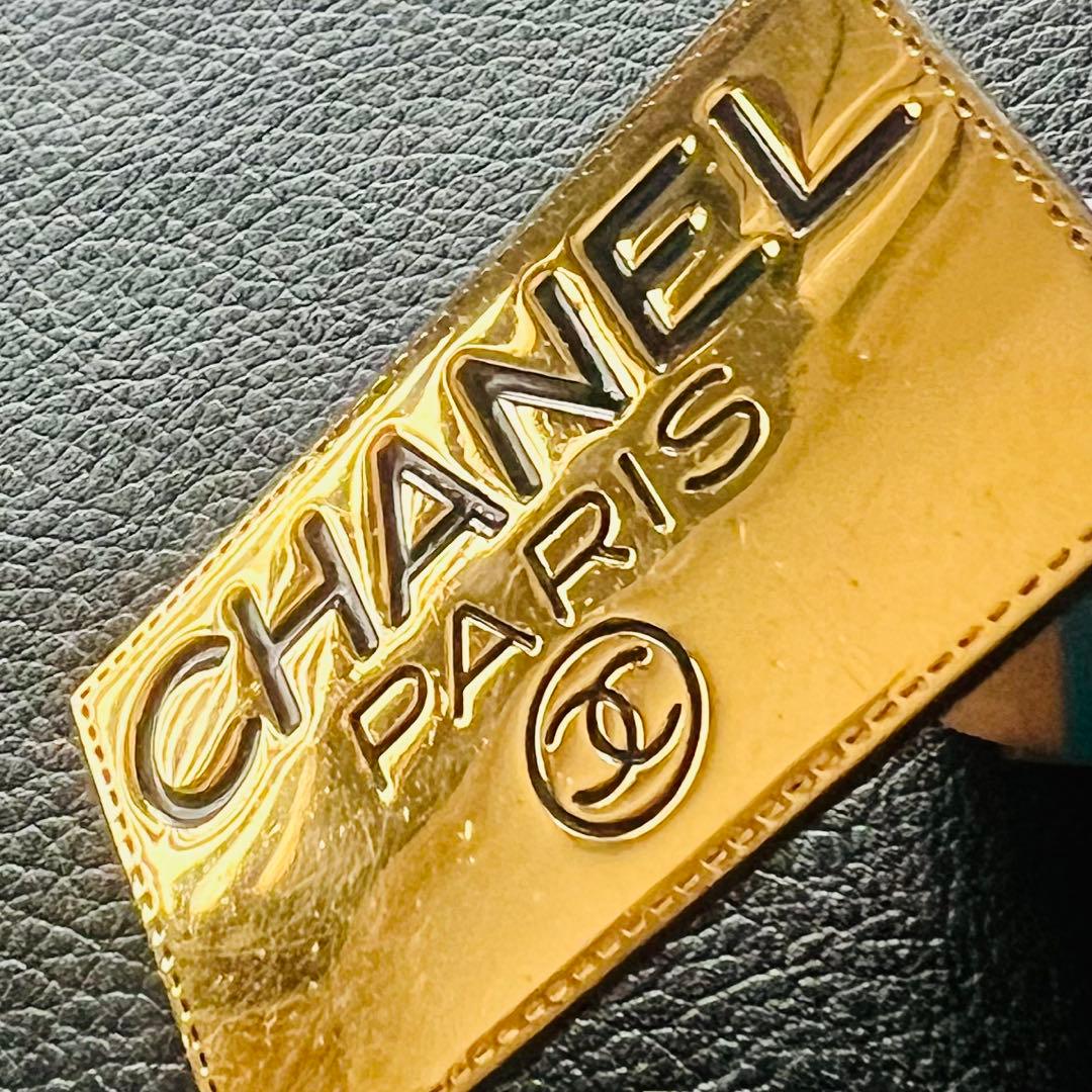 ⭐️シャネル CHANEL 1990Sロゴプレート ココマークゴールドブローチ