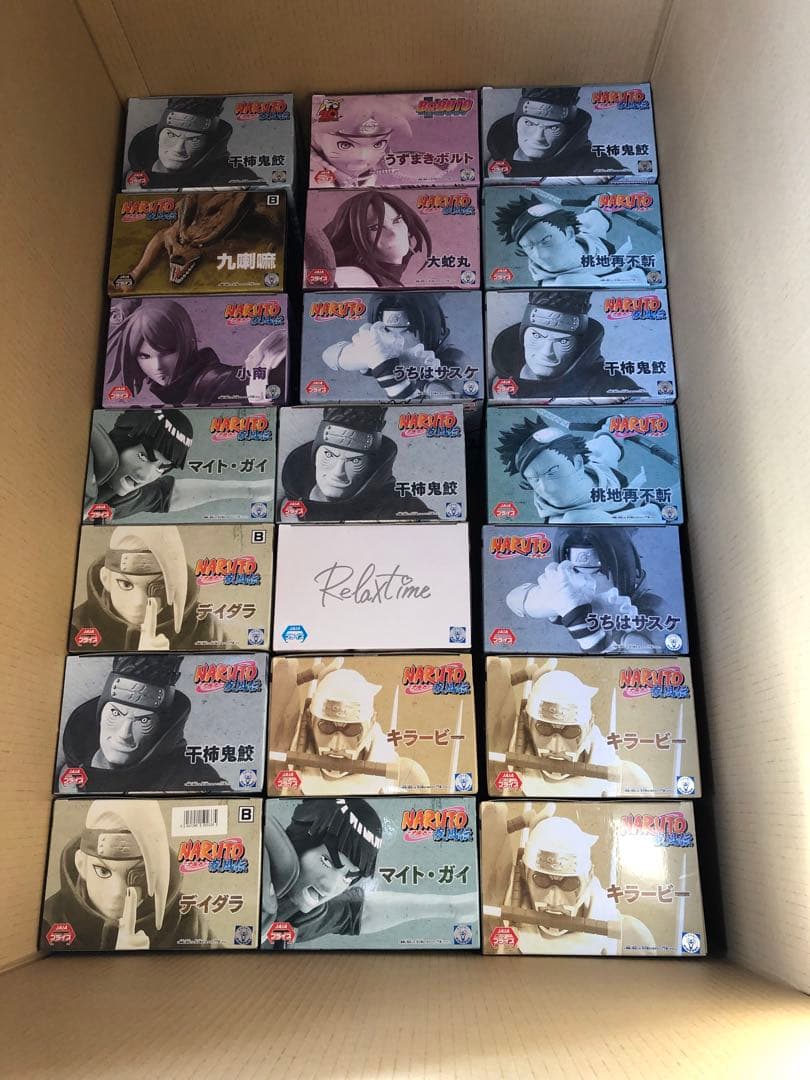 ナルト　フィギュア　Vスター　ビー　ナルト　カカシ　サソリ　鬼鮫　63個