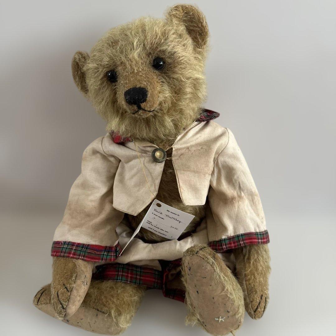 フォーゲットミーノットベア　制作Mary