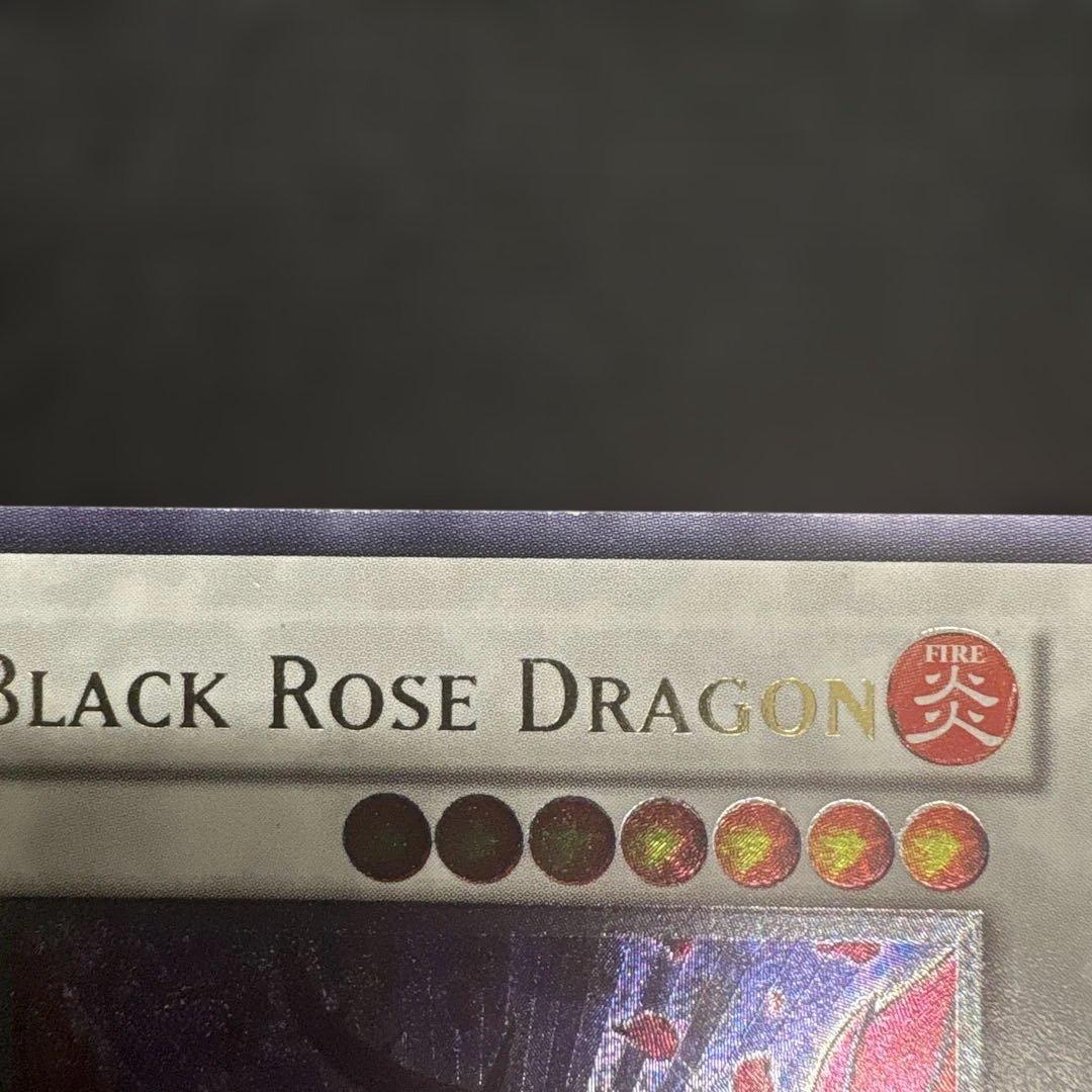 遊戯王　ブラック・ローズ・ドラゴン レリーフ　英語版　アンリミ CSOC