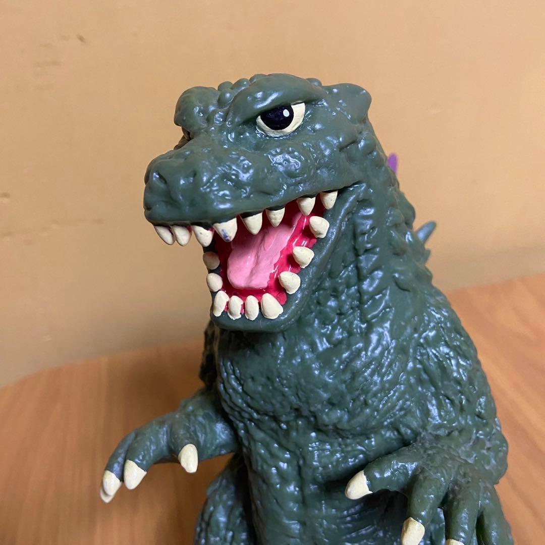 トヨタカローラ ゴジラ 貯金箱 ソフビ 5442