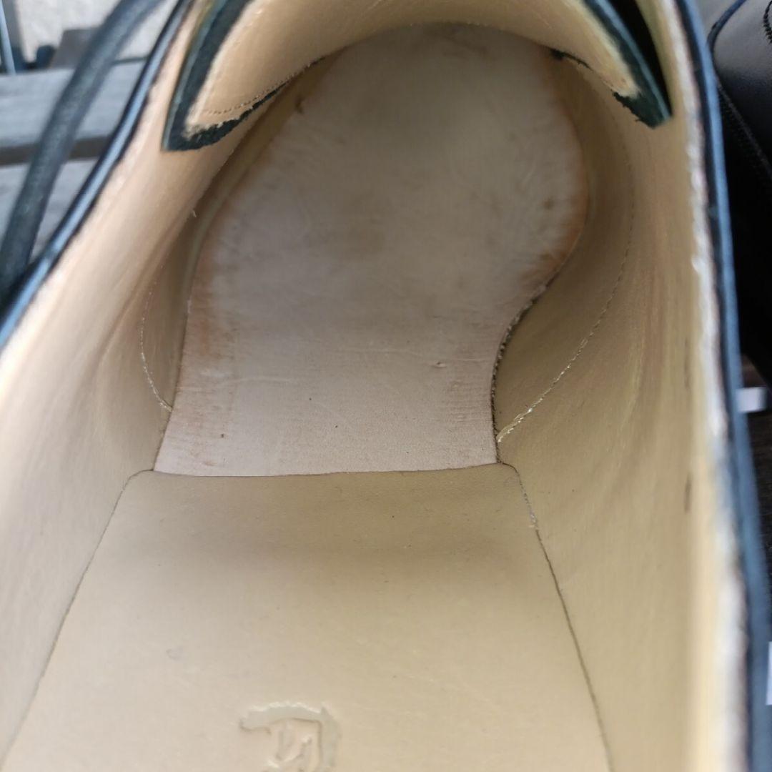 未使用 神匠 セミブローグ アノネイ ブローグ ブラック UK8 26