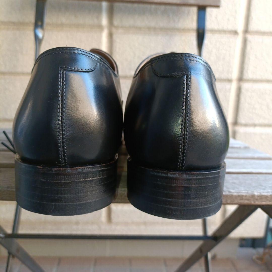 未使用 神匠 セミブローグ アノネイ ブローグ ブラック UK8 26