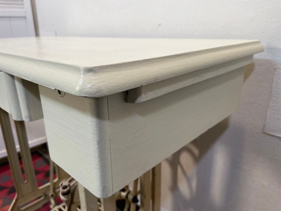 DRESSMAKER 足踏みミシン リメイク デスク テーブル アンティーク