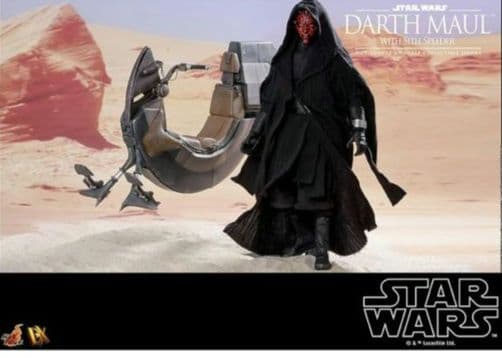 ホットトイズ/ダース٠モール 1/6 スケールフィギュア&スピーダーセット