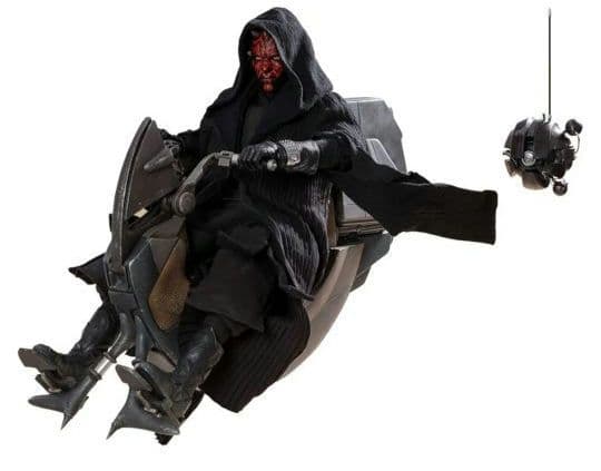 ホットトイズ/ダース٠モール 1/6 スケールフィギュア&スピーダーセット