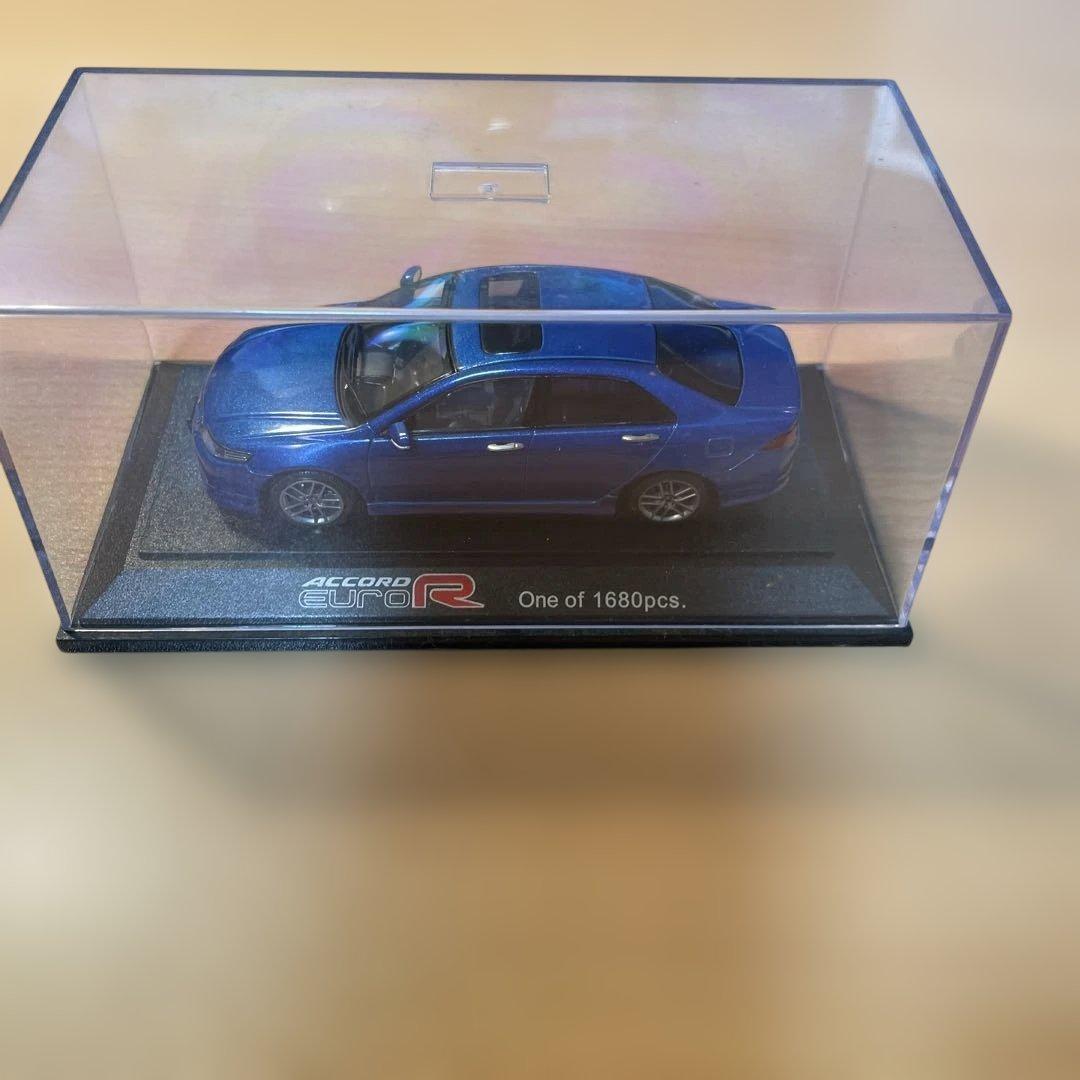 Accord Euro R ミニカー 青 1680個限定