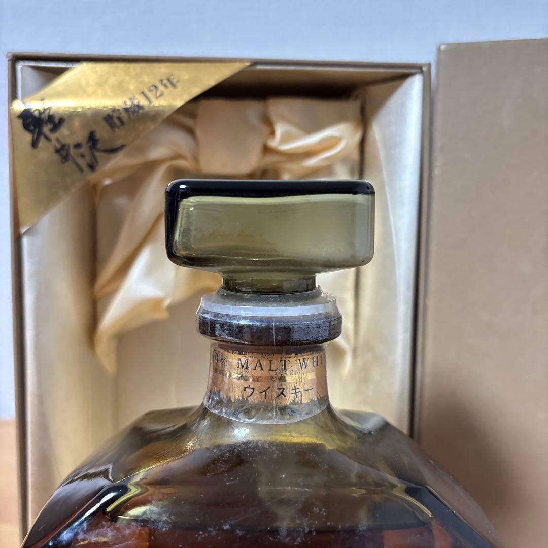 軽井沢12年　100%モルトウイスキー　液面良い　箱付き　未開封❷
