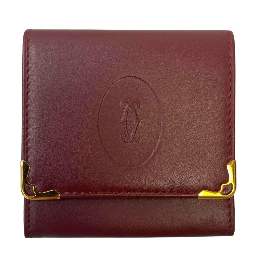 【新品】 Cartier カルティエ ケース マストライン ボルドー
